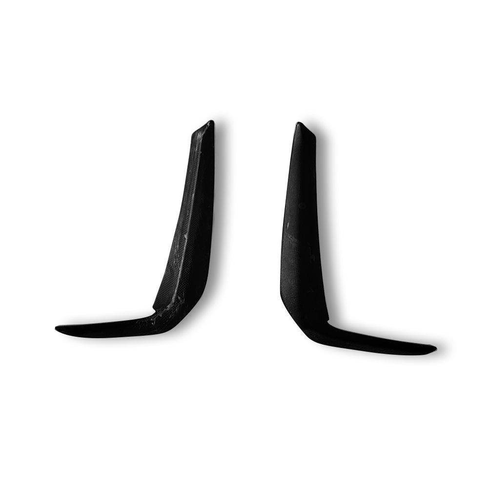 CARBON FIBER FRONT UPPER SPLITTERS FOR BMW G30 G38 5 SERIES