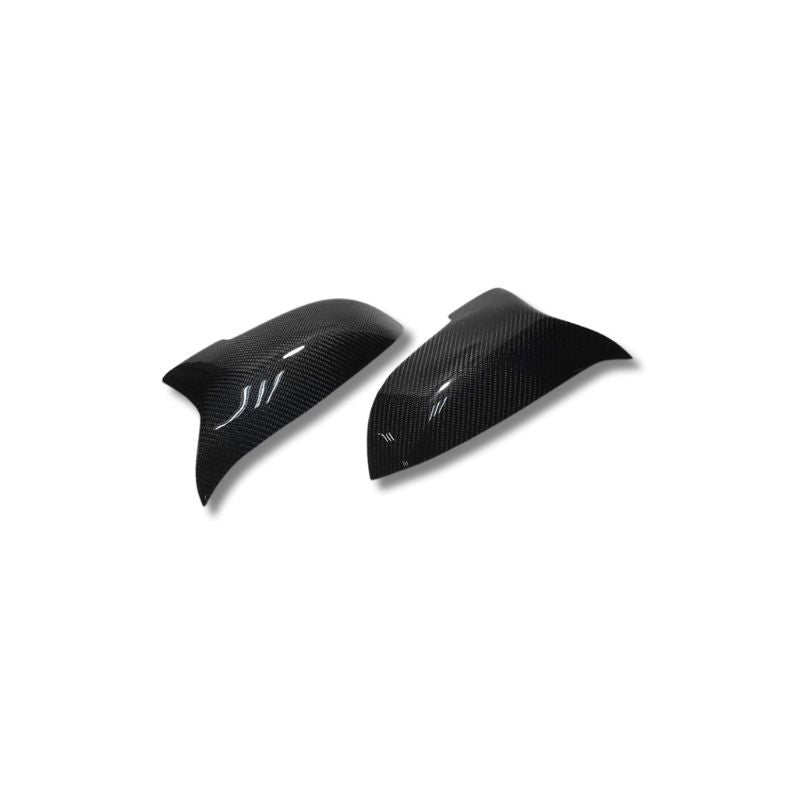 M PERFORMANCE STYLE CARBON FIBRE MIRROR CAPS FOR BMW 5 SERIES F10 F11 LCI