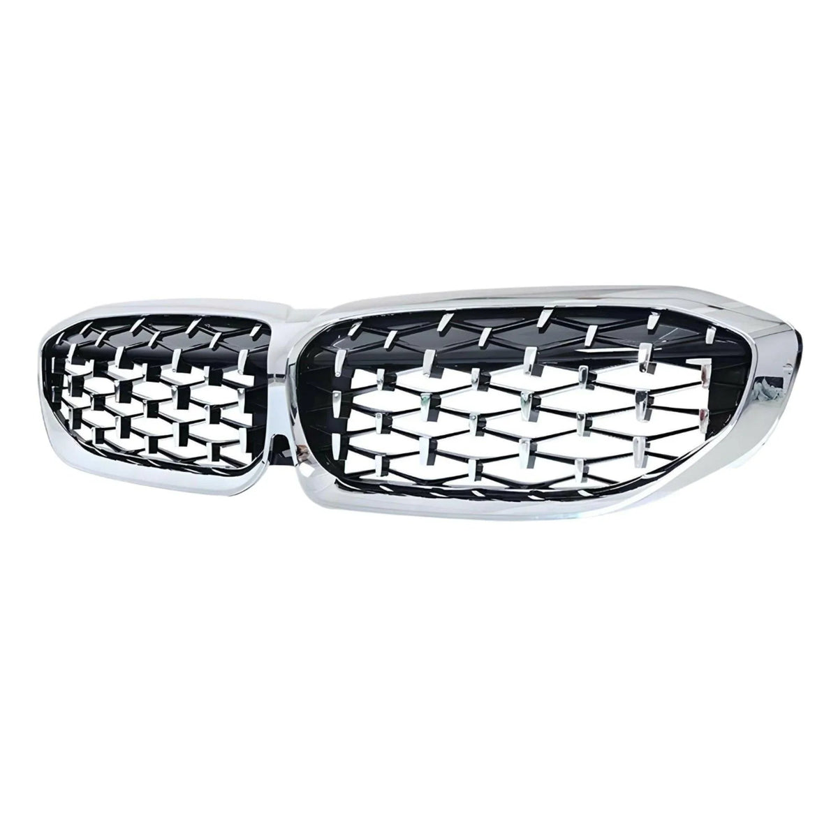 DIAMOND STYLE GLOSS BLACK GRILLE FOR BMW G20 G21 3 SERIES PRE-LCI