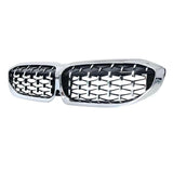 DIAMOND STYLE GLOSS BLACK GRILLE FOR BMW G20 G21 3 SERIES PRE-LCI