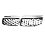 DIAMOND STYLE GLOSS BLACK GRILLE FOR BMW E90 E91 3 SERIES