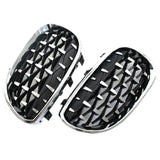 DIAMOND STYLE GLOSS BLACK GRILLE FOR BMW E60 E61 5 SERIES