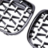 DIAMOND STYLE GLOSS BLACK GRILLE FOR BMW F48 F49 X1