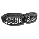 DIAMOND STYLE GLOSS BLACK GRILLE FOR BMW G20 G21 3 SERIES PRE-LCI