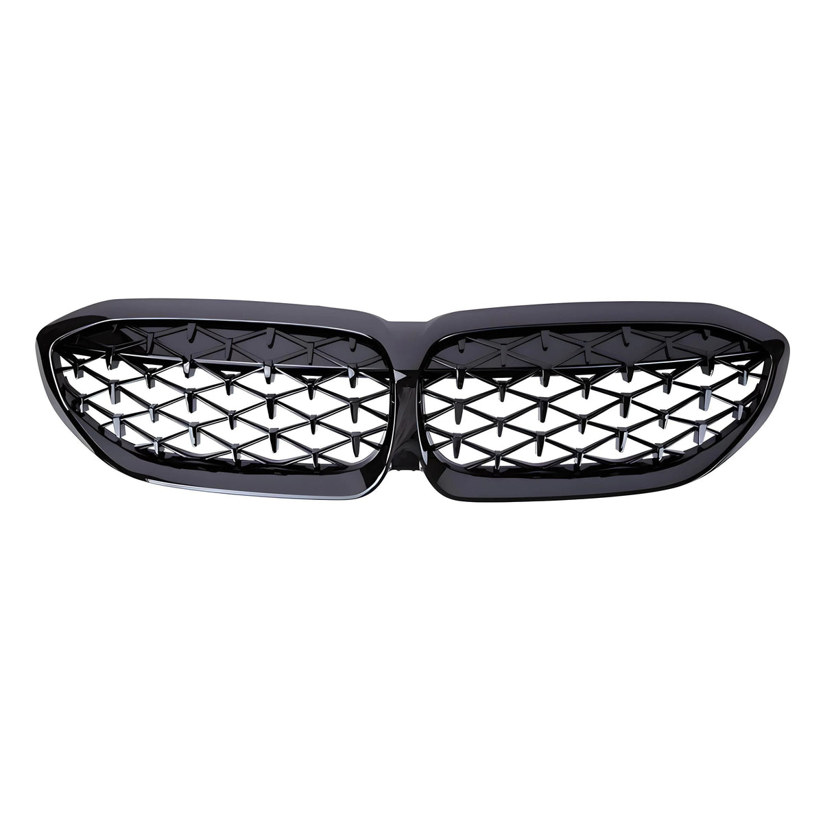 DIAMOND STYLE GLOSS BLACK GRILLE FOR BMW G20 G21 3 SERIES PRE-LCI