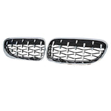 DIAMOND STYLE GLOSS BLACK GRILLE FOR BMW E92 E93 3 SERIES M3