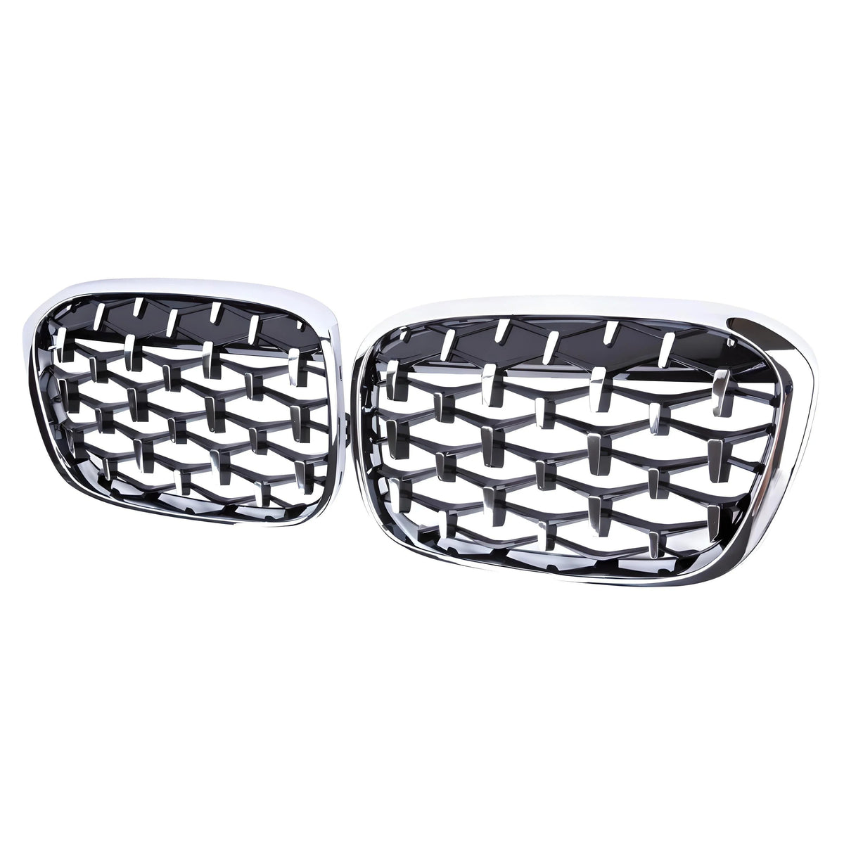 DIAMOND STYLE GLOSS BLACK GRILLE FOR BMW F48 F49 X1