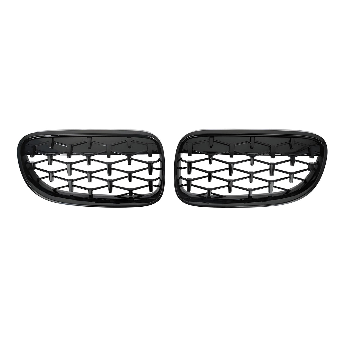 DIAMOND STYLE GLOSS BLACK GRILLE FOR BMW E92 E93 3 SERIES M3