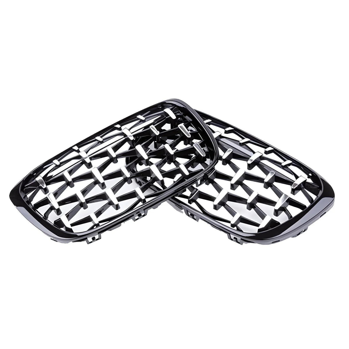 DIAMOND STYLE GLOSS BLACK GRILLE FOR BMW F48 F49 X1