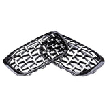 DIAMOND STYLE GLOSS BLACK GRILLE FOR BMW F48 F49 X1