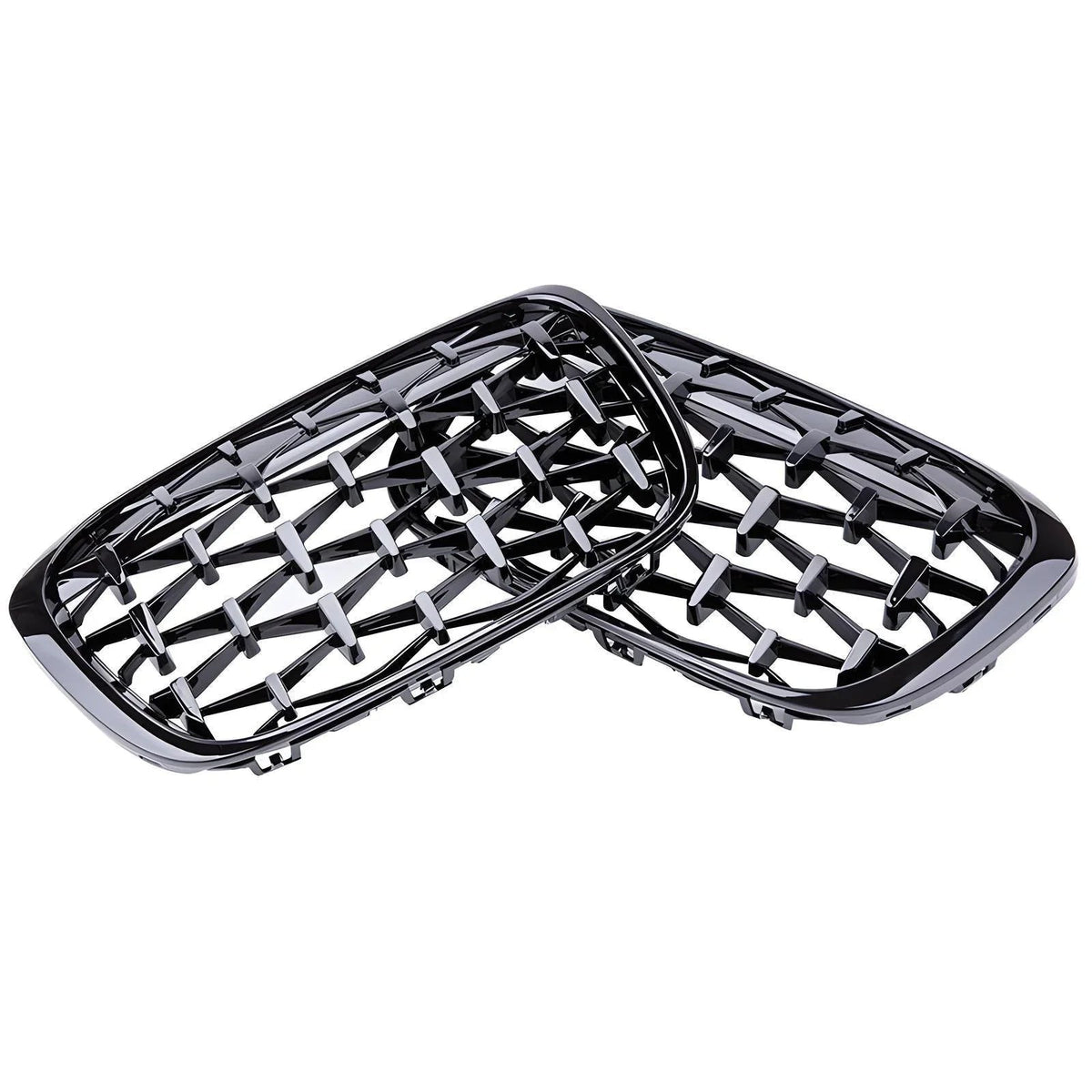 DIAMOND STYLE GLOSS BLACK GRILLE FOR BMW F48 F49 X1