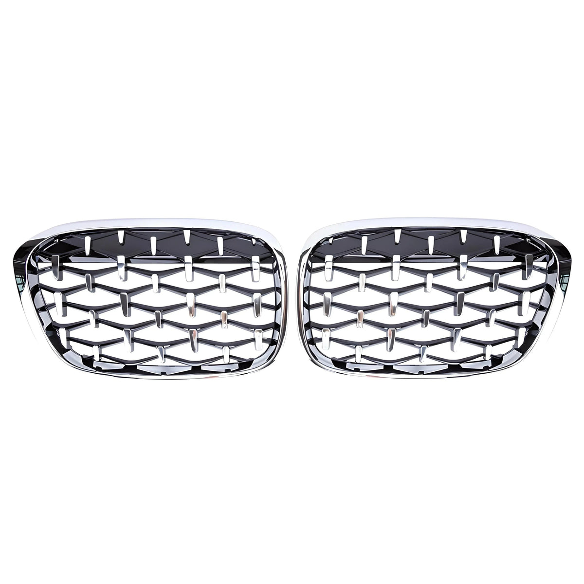 DIAMOND STYLE GLOSS BLACK GRILLE FOR BMW F48 F49 X1