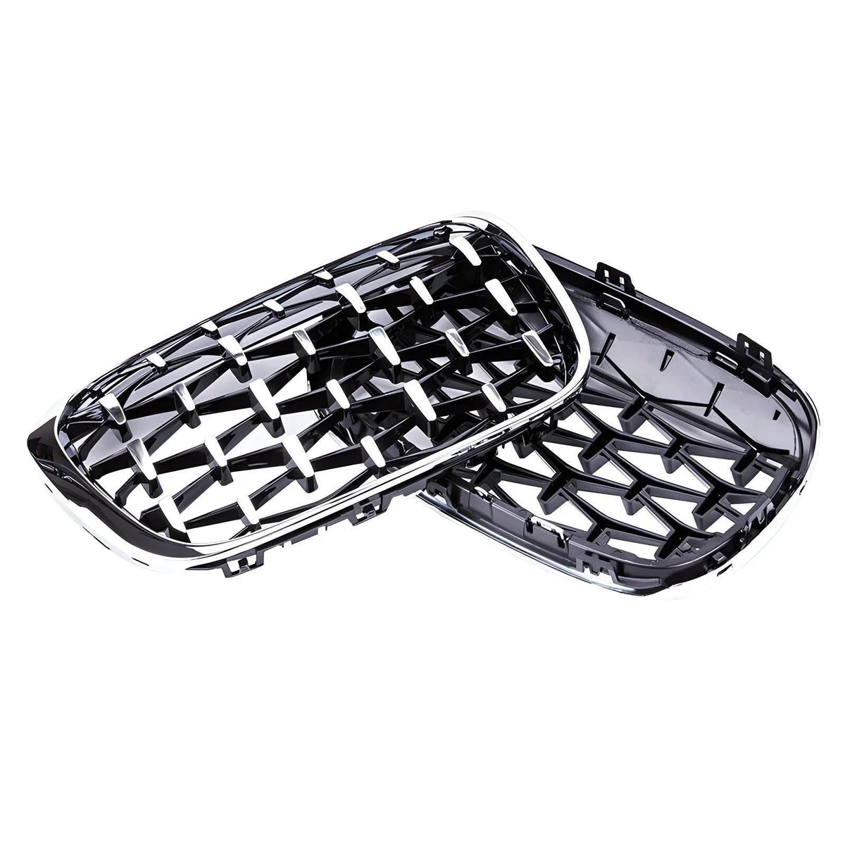 DIAMOND STYLE GLOSS BLACK GRILLE FOR BMW F48 F49 X1