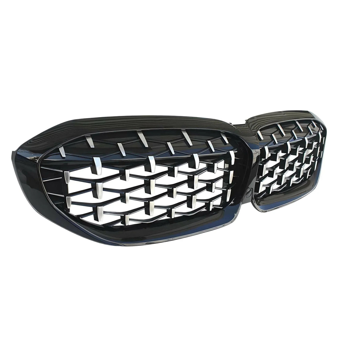 DIAMOND STYLE GLOSS BLACK GRILLE FOR BMW G20 G21 3 SERIES PRE-LCI
