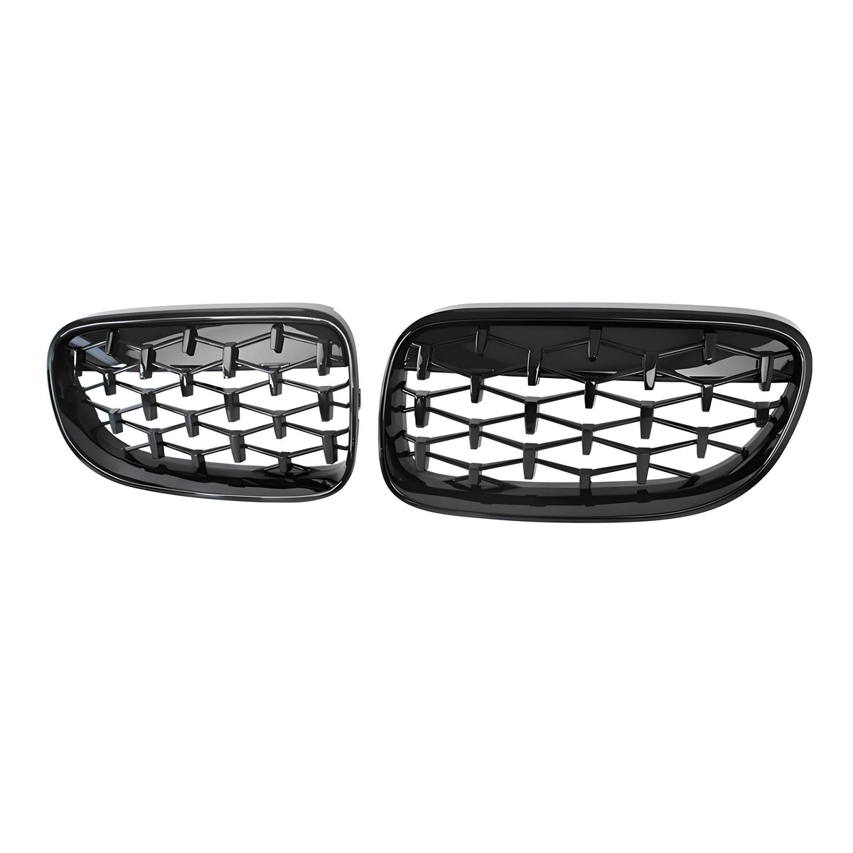 DIAMOND STYLE GLOSS BLACK GRILLE FOR BMW E92 E93 3 SERIES M3