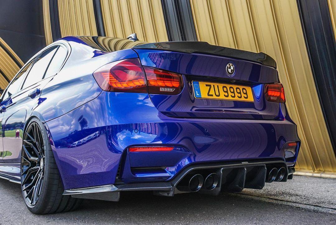 M4 STYLE CARBON FIBER TRUNK SPOILER FOR BMW F80 M3 / F30 3 SERIES