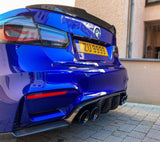 M4 STYLE CARBON FIBER TRUNK SPOILER FOR BMW F80 M3 / F30 3 SERIES