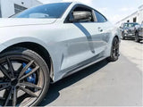 M PERFORMANCE STYLE CARBON FIBRE SIDE SKIRTS FOR BMW G22 / G23 4 SERIES