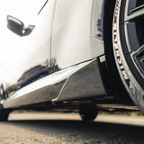 MP STYLE CARBON FIBER SIDE SKIRTS FOR BMW G42 2 SERIES