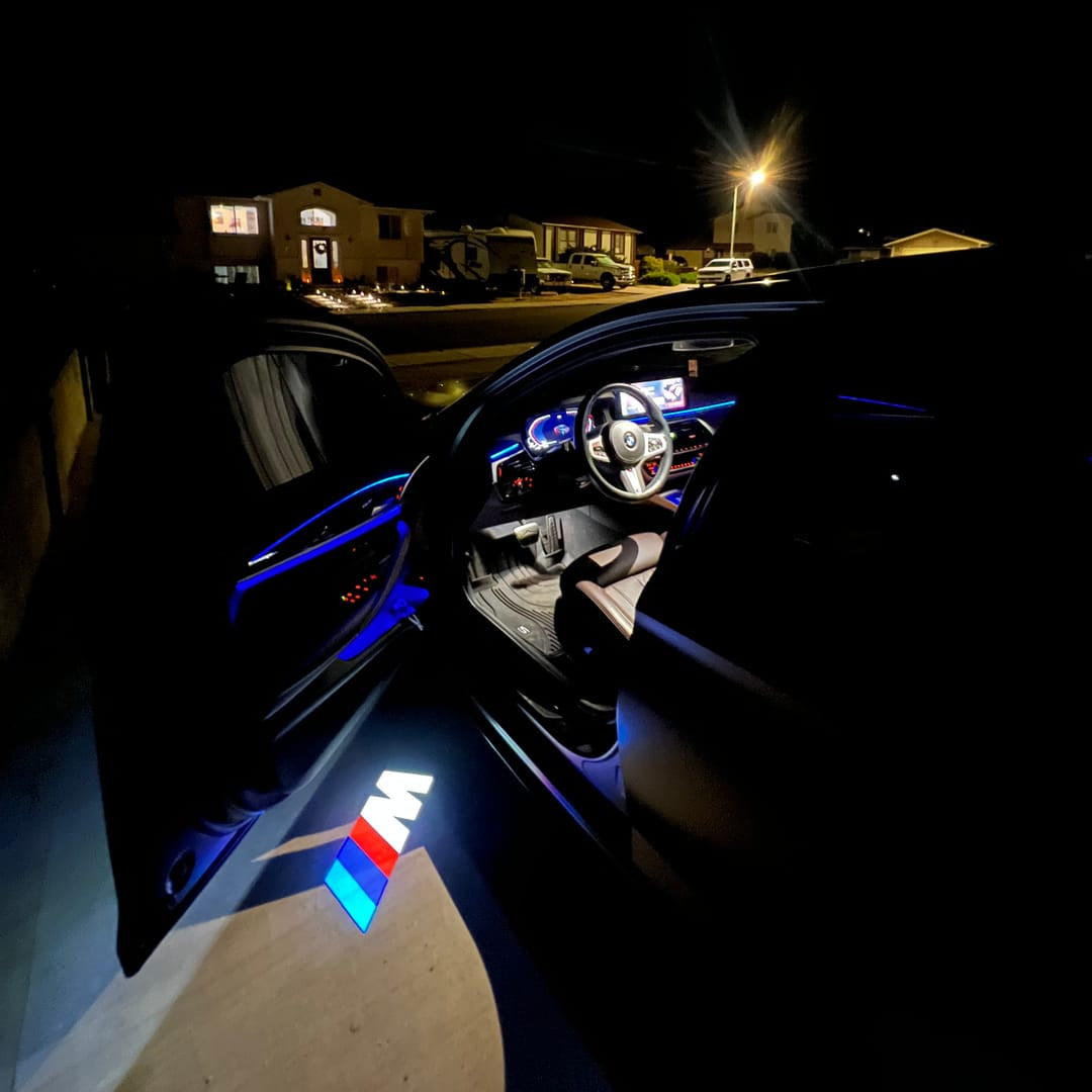BMW F SERIES DOOR LIGHTS
