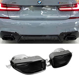 M PERFORMANCE STYLE CARBONFASER-AUSPUFFBLENDEN FÜR BMW F80 M3 F82 M4