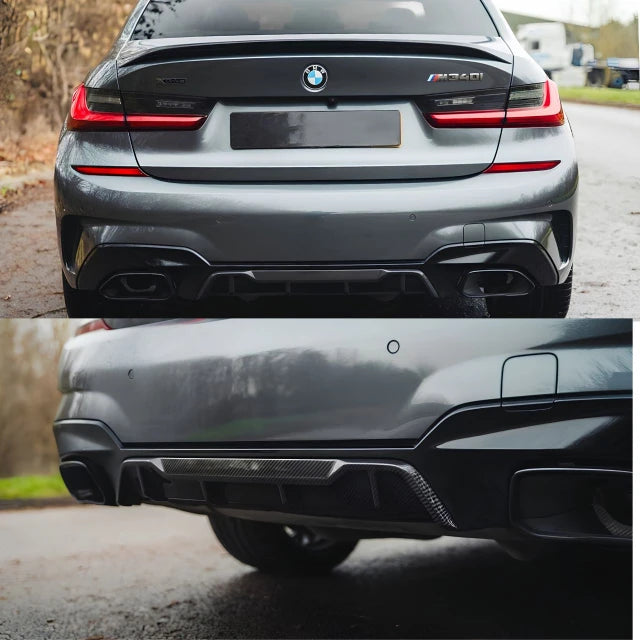 M PERFORMANCE STYLE CARBONFASER-AUSPUFFBLENDEN FÜR BMW F80 M3 F82 M4