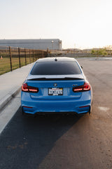 PSM STYLE HIGH KICK CARBON FIBER TRUNK SPOILER FOR BMW F80 M3 / F30 3 SERIES