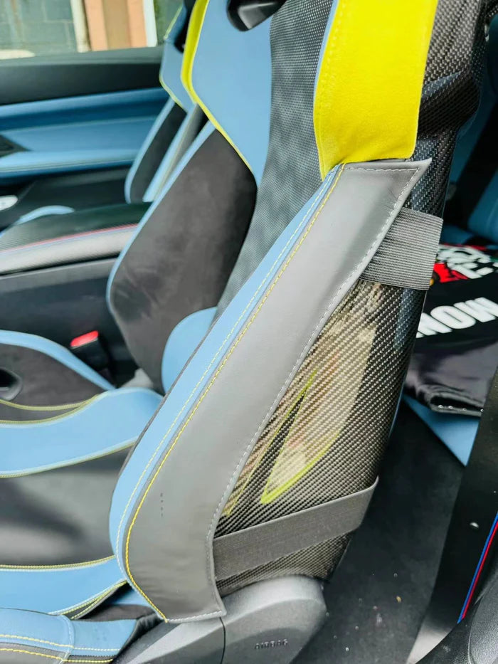 BMW M BUCKET SEAT UPPER BOLSTER PROTECTOR SET FOR BMW G87 M2 G80 M3 G82 M4