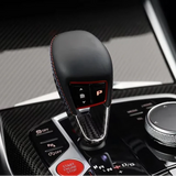 CARBON FIBER GEAR SHIFT TRIM COVER FOR BMW X3 M F97 / X4 M F98 LCI