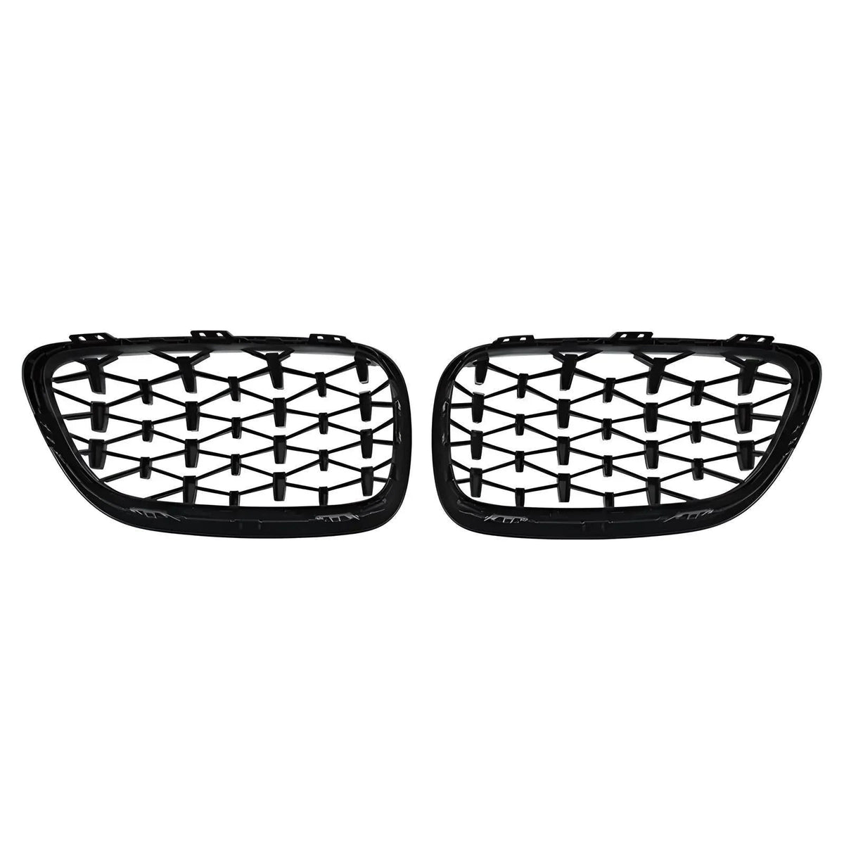 DIAMOND STYLE GLOSS BLACK GRILLE FOR BMW F22 F23 2 SERIES