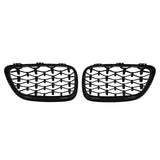 DIAMOND STYLE GLOSS BLACK GRILLE FOR BMW F22 F23 2 SERIES