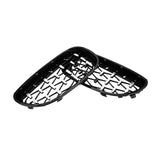 DIAMOND STYLE GLOSS BLACK GRILLE FOR BMW E60 E61 5 SERIES