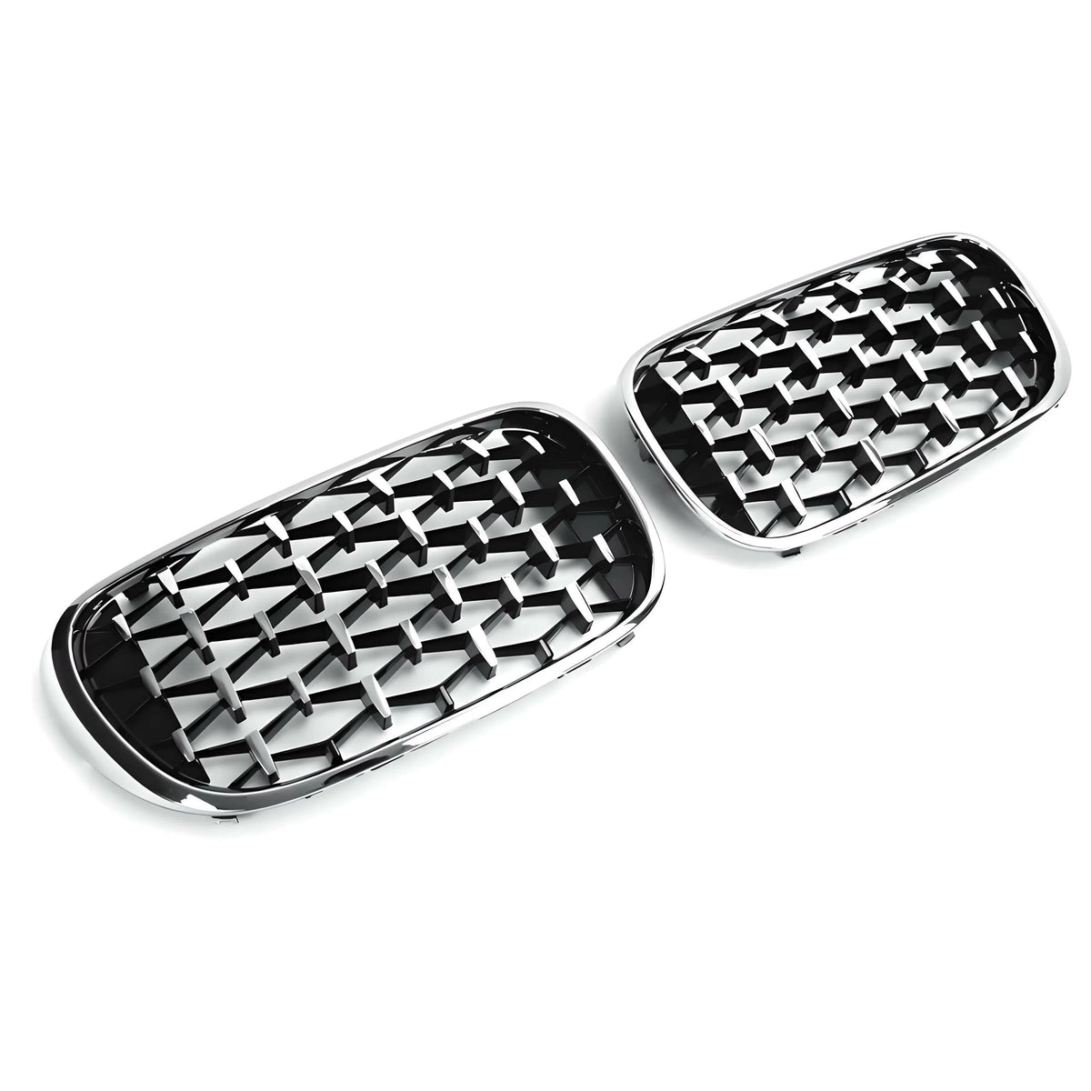 DIAMOND STYLE GLOSS BLACK GRILLE FOR BMW G11 G12 7 SERIES