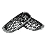 DIAMOND STYLE GLOSS BLACK GRILLE FOR BMW E46 3 SERIES