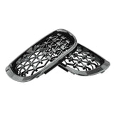 DIAMOND STYLE GLOSS BLACK GRILLE FOR BMW E60 E61 5 SERIES