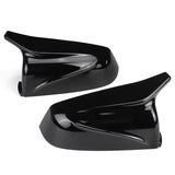 M STYLE GLOSS BLACK MIRROR CAPS FOR BMW E60 5 SERIES F07 5 SERIES GT F10 5 SERIES