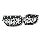 DIAMOND STYLE GLOSS BLACK GRILLE FOR BMW E90 E91 3 SERIES