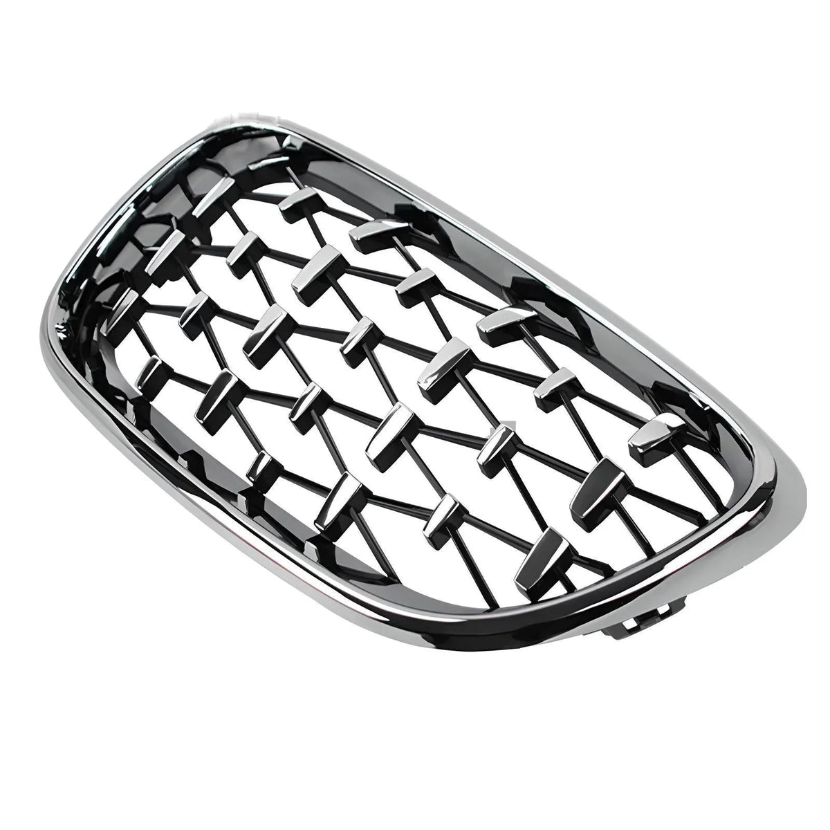DIAMOND STYLE GLOSS BLACK GRILLE FOR BMW F22 F23 2 SERIES