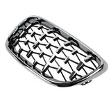 DIAMOND STYLE GLOSS BLACK GRILLE FOR BMW F22 F23 2 SERIES