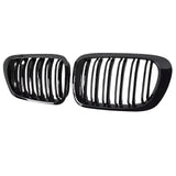 M PERFORMANCE STYLE GLOSS BLACK GRILLE FOR BMW E46 3 SERIES