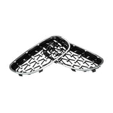 DIAMOND STYLE GLOSS BLACK GRILLE FOR BMW E60 E61 5 SERIES