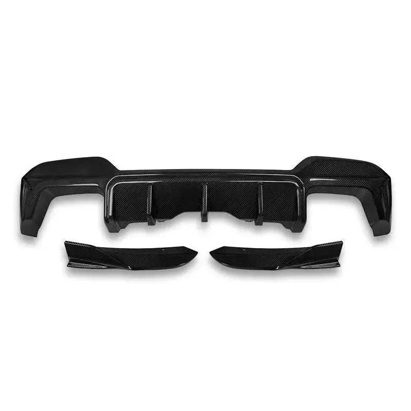 SQ STYLE CARBON FIBRE REAR DIFFUSER FOR BMW F97 X3M LCI