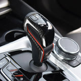 CARBON FIBER GEAR SHIFT TRIM COVER FOR BMW F90 M5 PRE LCI