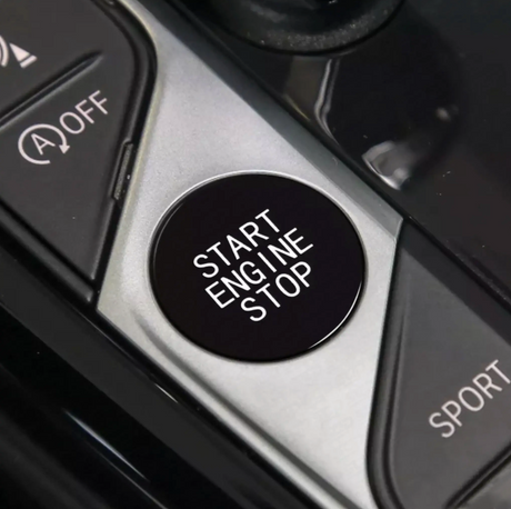 Black Stop/Start Button For Bmw G01 X3 Lci G02 X4 Lci
