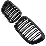 M PERFORMANCE STYLE GLOSS BLACK GRILLE FOR BMW E46 3 SERIES