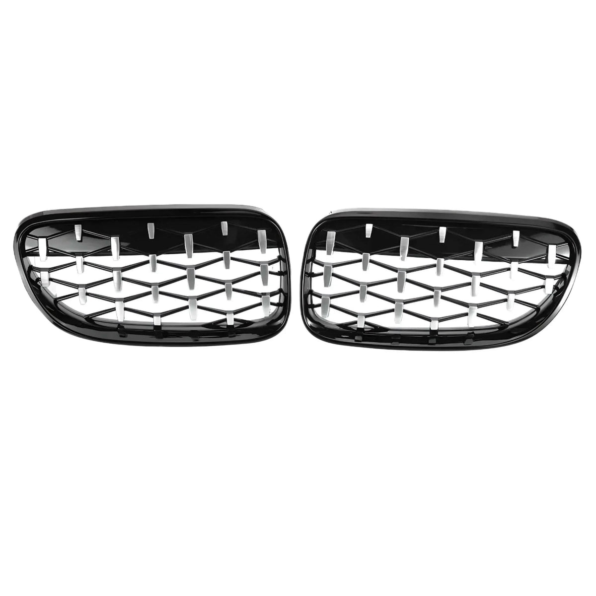 DIAMOND STYLE GLOSS BLACK GRILLE FOR BMW E90 E91 3 SERIES