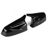 M STYLE GLOSS BLACK MIRROR CAPS FOR BMW E60 5 SERIES F07 5 SERIES GT F10 5 SERIES