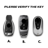 MERCEDES TRANSPARENT KEY COVER CASE