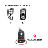 BMW WHITE KEY COVER CASE