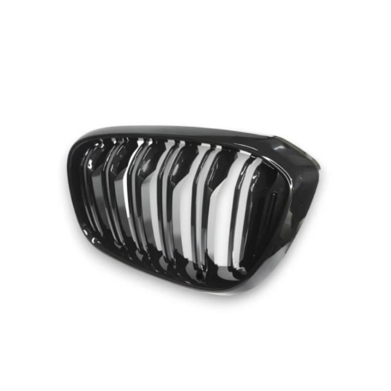 GLOSS BLACK FRONT GRILLES FOR BMW G01/G02/G08 X3 (2018-2021)